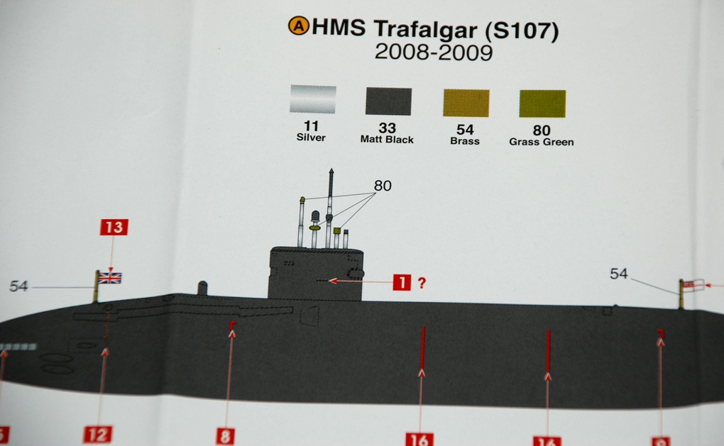 Airfix Trafalgar Class Submarine 1350 Scale Modelling Now