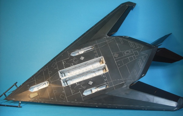 Prior to painting the cockpit, f 117 nighthawk cockpit. Prior to painting the cockpit,