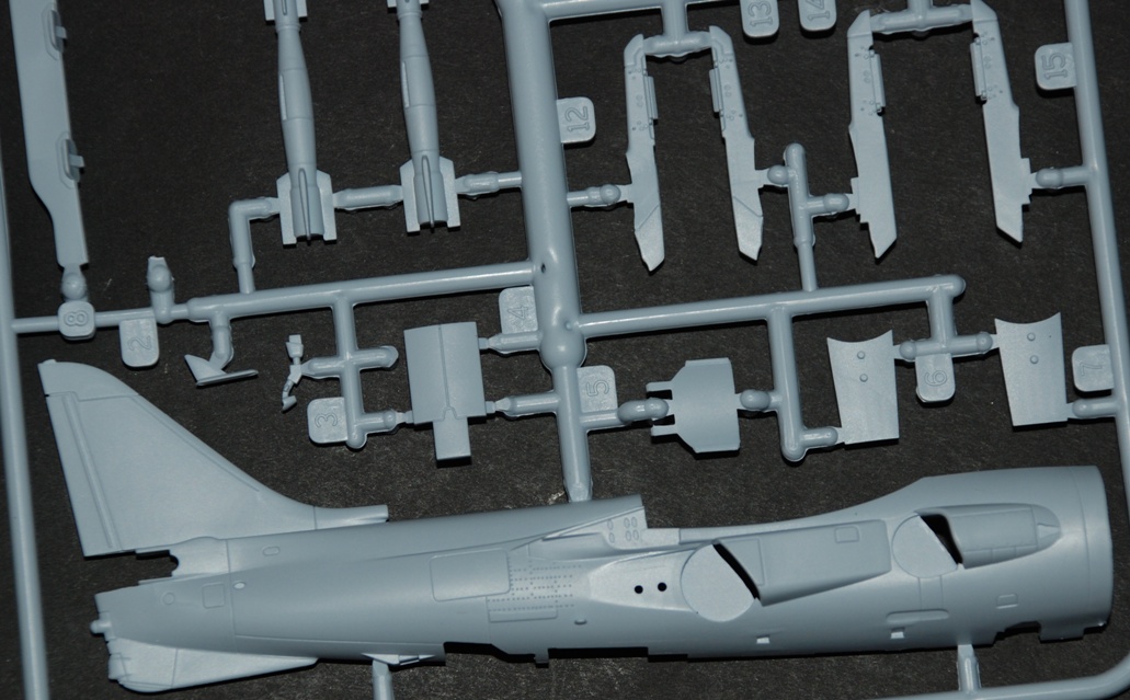Resin Detail Set #7364 CMK 1:72 Harrier GR.Mk.7A Control Surfaces For Airfix 