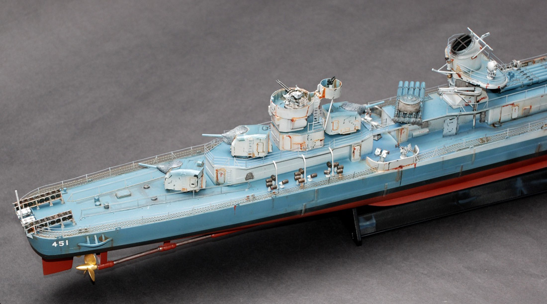 Fletcher Class Destroyer Schematic