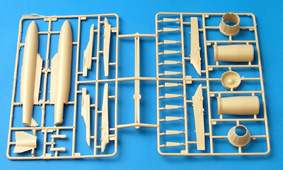 one of two exhaust tank sprues