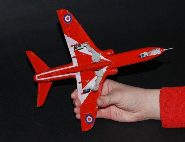 Airfix Red Arrows Hawk 1.48 by Emily Coughlin