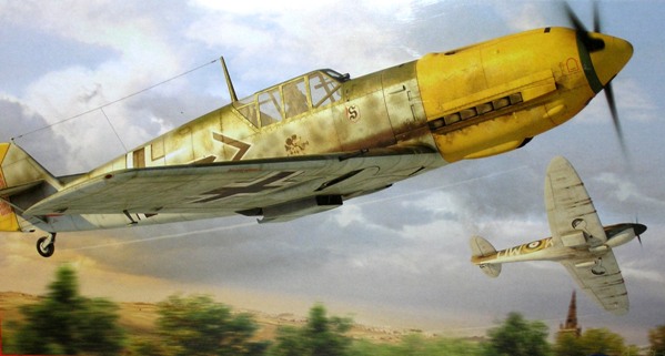 2 Messerschmitt Bf-109E-1 E-3 E-4 1 48 scale