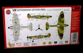 2 Airfix-Supermarine Spitfire Mk Ia 1 72 scale