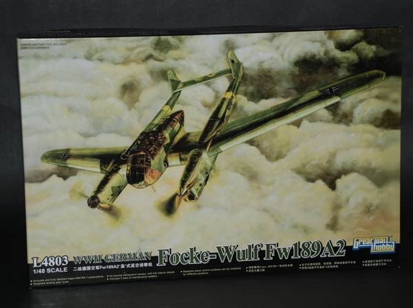 1 HN-Ac-kits-GreatWall Hobby Fw189-A2 1 48 scale