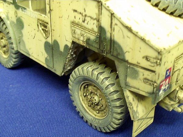 17g.BN-Ar-Tamiya-British 25 PDR Field Gun & Quad Gun Tractor 1.35