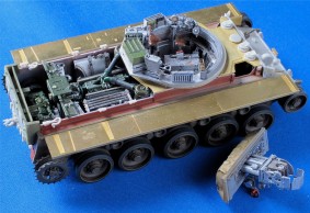 3.BN-ZOOM-Ar-Resicast-A.34 Comet tank 1.35 scale - Part 5