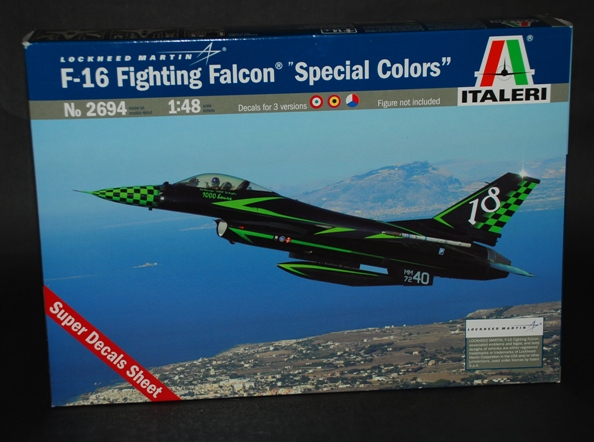 Italeri F 16 Adf Am Fighting Falcon Special Colours 1 48 Scale Modelling Now