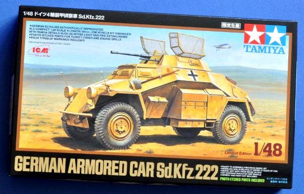 00.BN-Ar-Tamiya-German Armored Car sd.kfz 222, 1.48 Pt.1