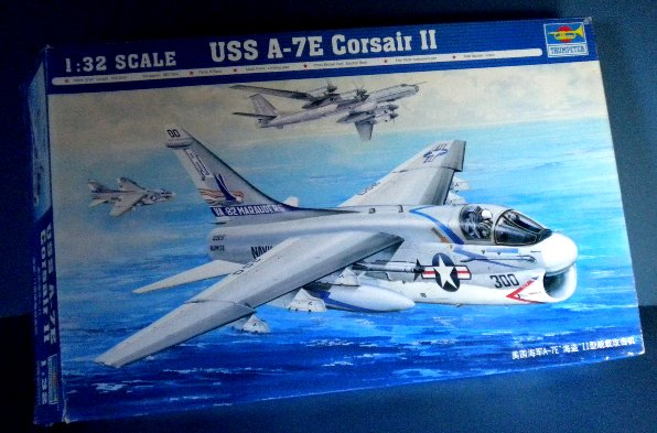1.BN-Ac-Trumpeter-A.7E Corsair II, 1.32 scale-Pt.1