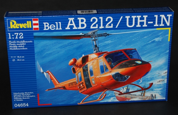 Bell AB 212/UH-1N Elicottero Helicopter Plastic Kit 1:48 Model ITALERI 