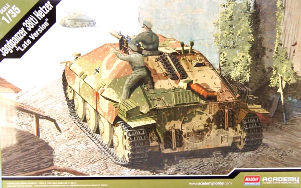 Academy Jagdpanzer 38(t) Hetzer Late Version 1:35 - Scale Modelling Now
