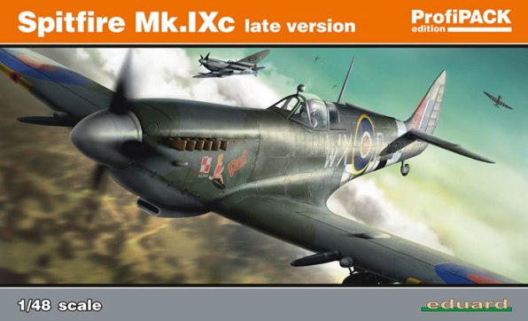 1 HN Ac Eduard Spitfire MkIXc Hwyr 1.48