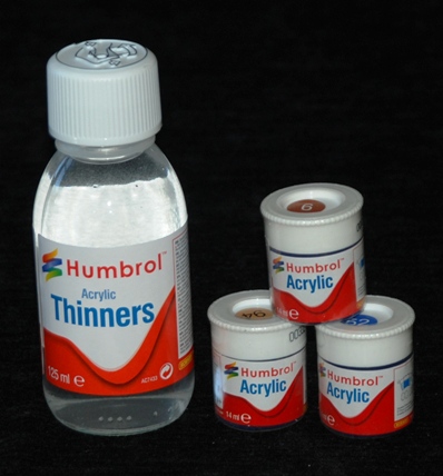 1 HN TM Humbrol Diluant Acrylique