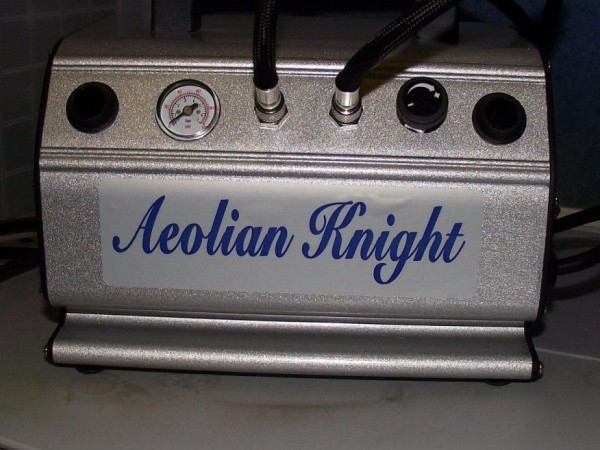 5 HN Tools absolutt airbrush Aeolian Knight bærbar kompressor