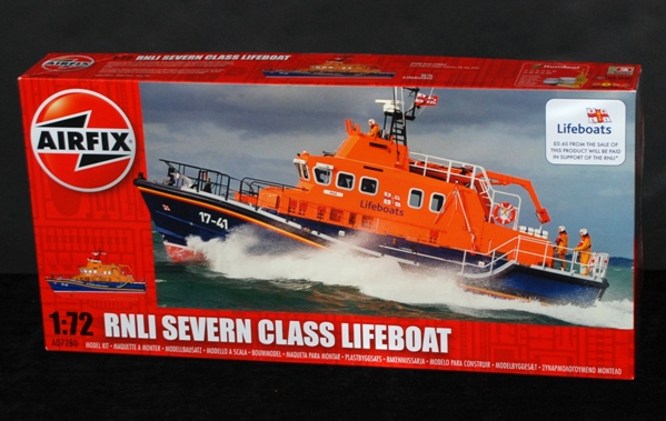 1 HN Ma Airfix RNLI Severn Kelas Sekoci 1.72