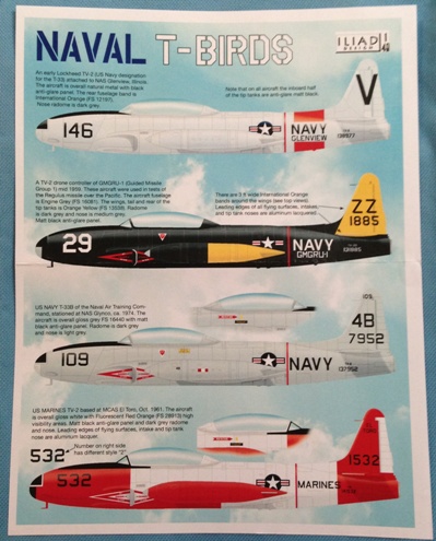 1 HN Ac สติ๊กเกอร์ Iliad Design Naval TBirds 1.48