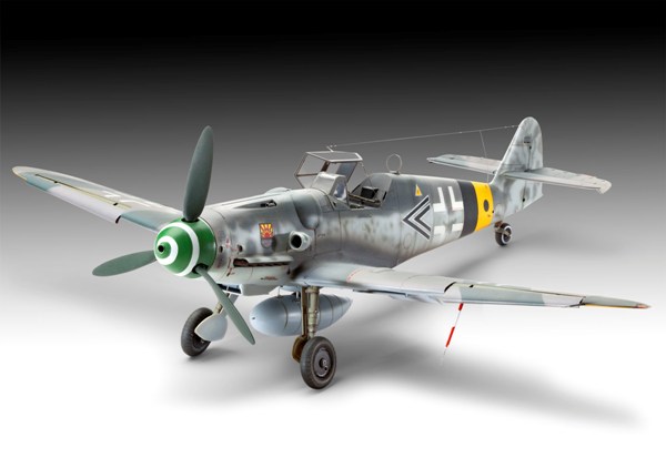 Revell G 4665 WWII German Messerschmitt Bf109 G-6 Fighter plastic model kit 1/32