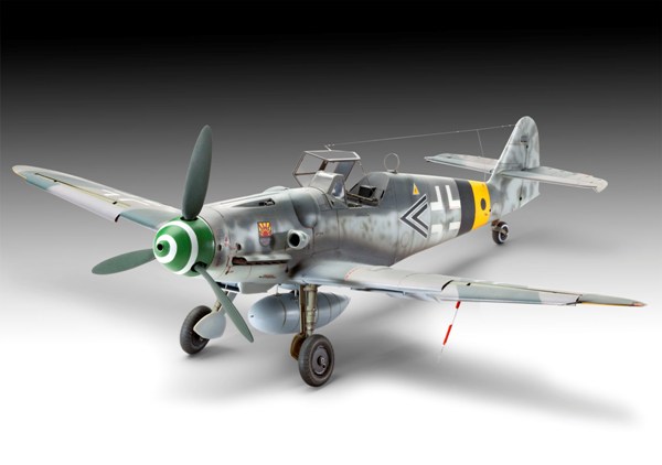 2 HN Ac Revell Messerschmitt Bf 109G6 Late Early 1.32