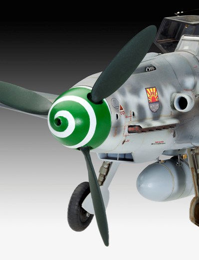 3 HN Ac Revell Messerschmitt Bf 109G6 Late Early 1.32