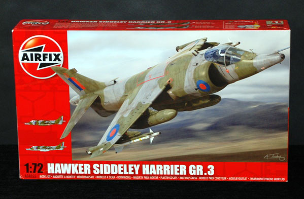 Airfix Hawker Siddeley Harrier GR.3:1-スケールモデリングを今すぐ