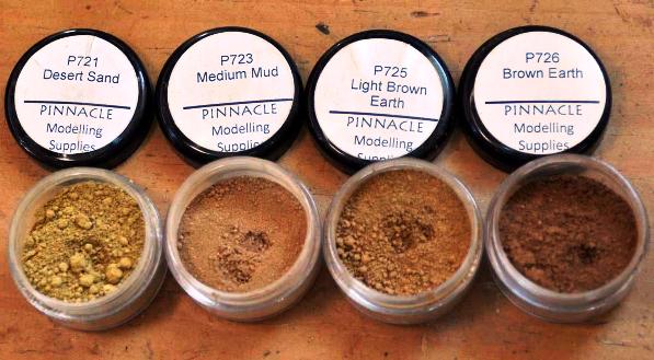 1 HN TM PMS Weathering Pigments una vista di modellisti di armature