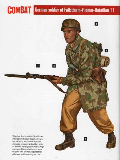 2 BR Ar Osprey British Paratrooper v Fallschirmjager Med 1942 43