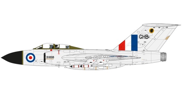 4 HN Ac Airfix Gloster gwaywffon FAW9 9R 1.48