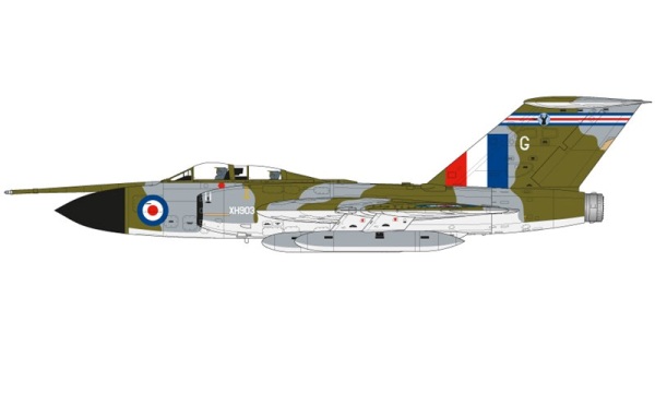 5 HN Ac Airfix Gloster gwaywffon FAW9 9R 1.48