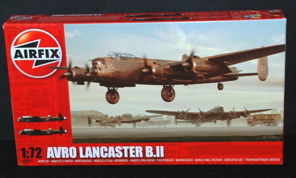 00a BN Ac Airfix Avro Lancaster BII dan Set Pasokan 1.72 Pt1