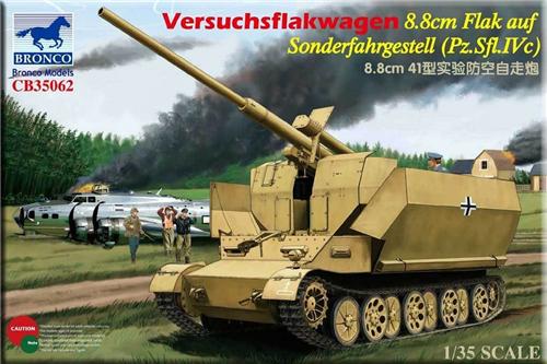 00 BN Ar Bronco Versuchsflakwagen 8.8 cm Flak 41 etc Pt1