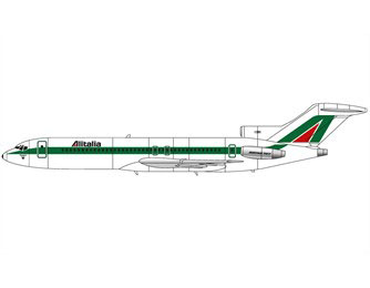 الخيار B - Boeing 727-243، I-DIRI 'Citta di Siena'، Alitalia، 1982