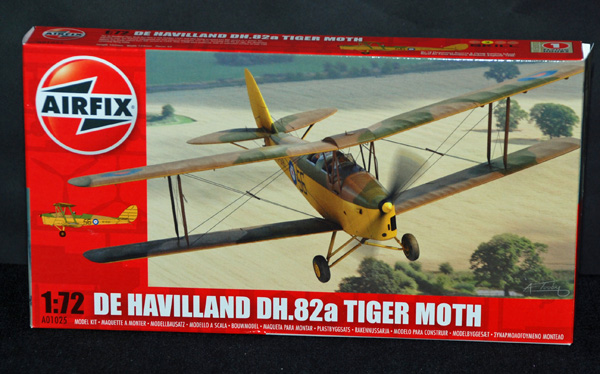 00 BN Ac Airfix De Havilland DH82a 虎蛾 1.72