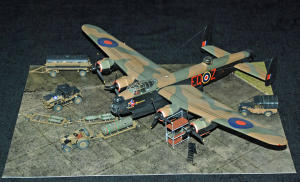1 HN Ac Noys Miniatures WWII Heavy Bomber Dispersal Compact 1.72