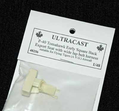 1 κάθισμα HN Ac Resin Ultracast P-40 Tomahawk 48256 1.48