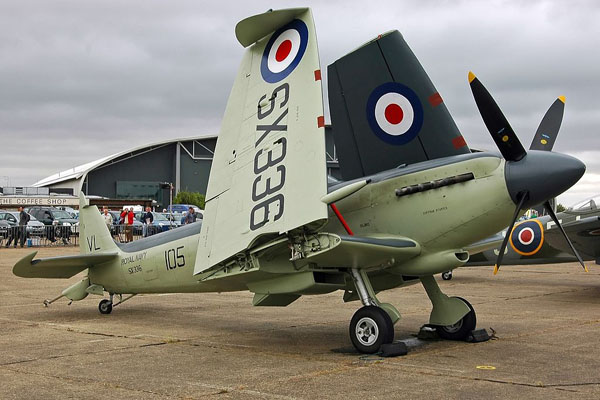 Supermarine Seafire Mk.XVII – foto met dank aan Kogo