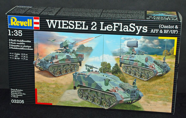 Revell Maqueta Tanque Wiesel 2 LeFlaSys BF/UF 1:35