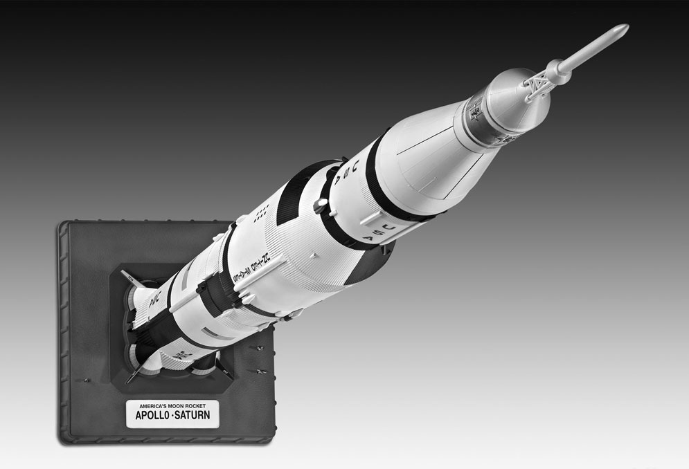 New Release Airfix 1:144th Scale Apollo Saturn V 50th Anniversary Model Kit. 