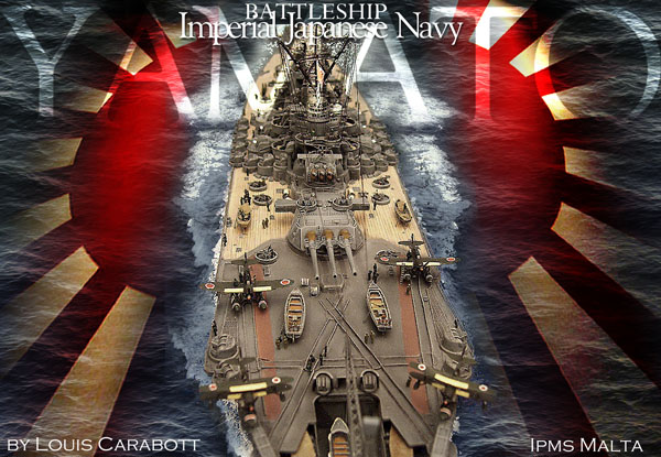 2 BN Ma Tamiya IJN Battleship Yamato 1.350 Pt1