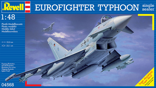 0 BN Ac Revell BAe Typhoon едноместен 1.48