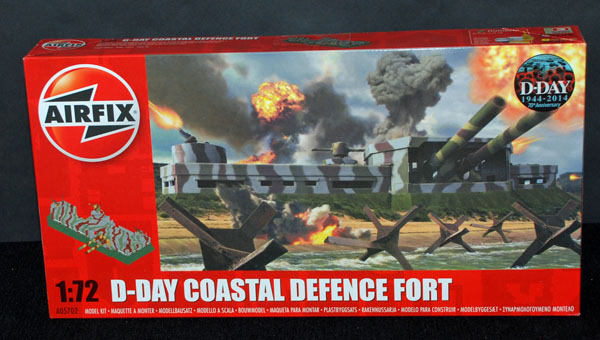 1 HN Ar Airfix Fort de défense côtière du jour J 1.72