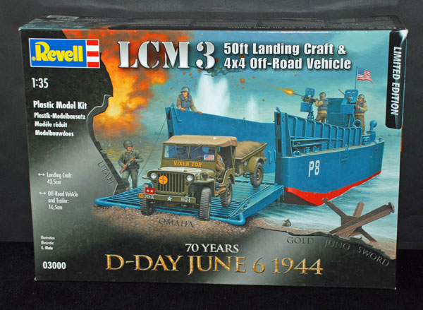 1-HN-Ma-Revell-LCM-3-登陆艇和越野车，-1.35