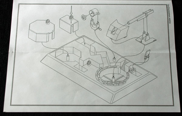 5 HN Ar Airfix D-Day ตำแหน่งปืน 1.72