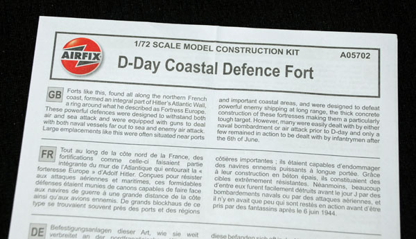 9 Fuerte de defensa costera HN Ar Airfix D Day 1.72