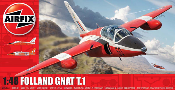 1a HN Ac Decals SM Calcomanías Folland Gnat T1 1.48