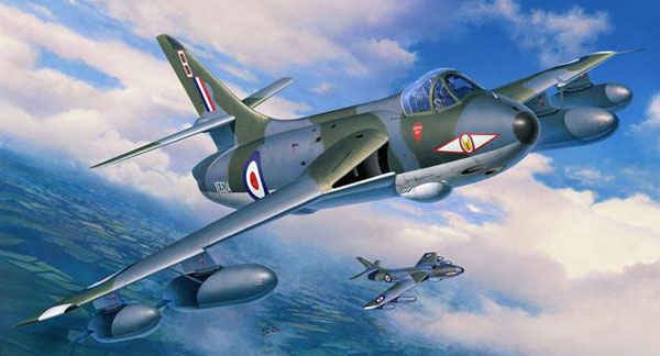 1 BN Ac Revell Hawker Hunter Señorita Comportamiento 1.32 Pt1