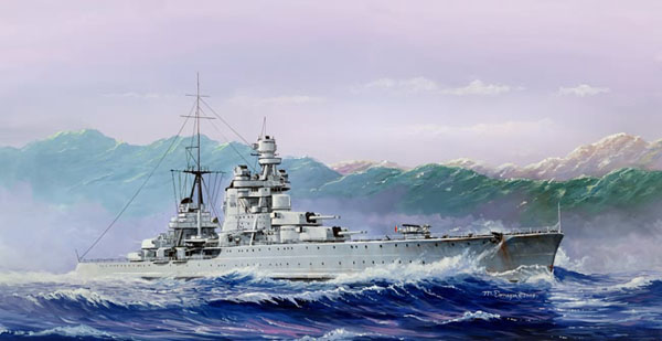 5 BN Ma HobbyBoss Italian Heavy Cruiser Pola 1.350 Pt1