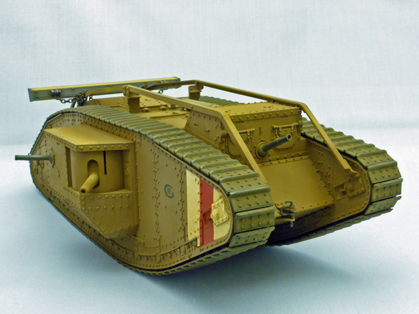 0 BN Ar Tamiya Британски танк от Първата световна война MkIV мъжки JS 1.35 Pt1