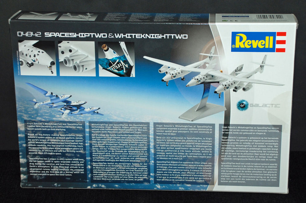 Virgin Galactic SpaceShipTwo & WhiteKnightTwo 1:144 - Scale Modelling Now