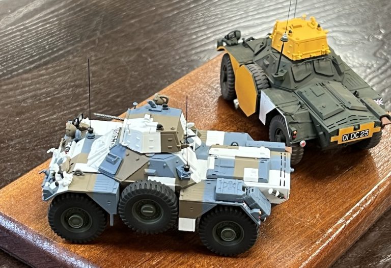 4 SGArFerret Scout Cars by Tim Walsh Scale Modelling Now